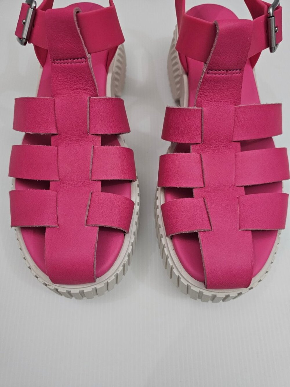 Sorel Ona Fisherman Streetworks Platform Sandal Women 10.5 Pink Chunky Lug Sole - Picture 5 of 16